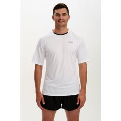 Mens Running Tech T Shirt White