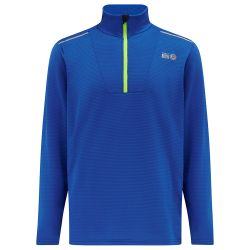 Men's Thermal Wicking Hooded Running Top Barents Blue