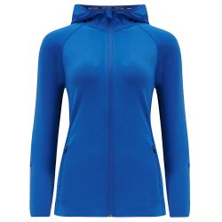 Womens Thermal Running Hoodie Jacket New Blue