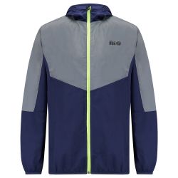 Men's Pace Spirit Reflective Running Jacket Running Jacket Peacoat