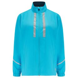 Women's Windproof Pace Running Jacket Atoll Blue