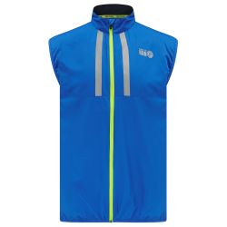 Men's Windproof Pace Running Gilet Barents Blue