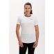 Women's Spirit Short Sleeved Training Running T Shirt-White-Charcoal