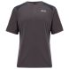 Men's Pace Spirit Short Sleeved Running T Shirt-Sword Grey-Charcoal