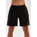 Men's Trail Spirit Running Short With Rear And Side Pockets-Black Reflective