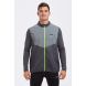 Men's Running Gilet Reflective Highly Visible & Windproof Charcoal Grey