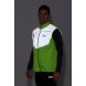 Men's Running Gilet Reflective Highly Visible & Windproof Lime Green
