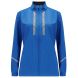 Women's Pace Running Jacket - Lightweight Windproof Reflective Trim & Two Pockets - New Blue